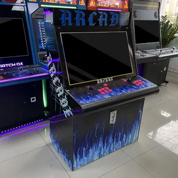 32-Inch Retro Arcade Console Dual Combat 110V/220V Video Multilingual (English Spanish Japanese)