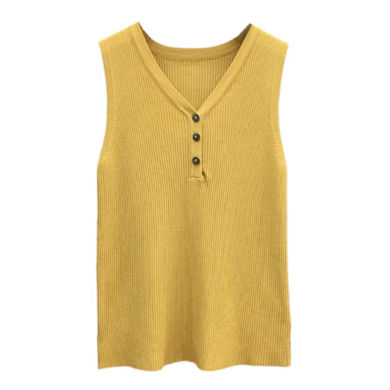 sleeveless summer sweater