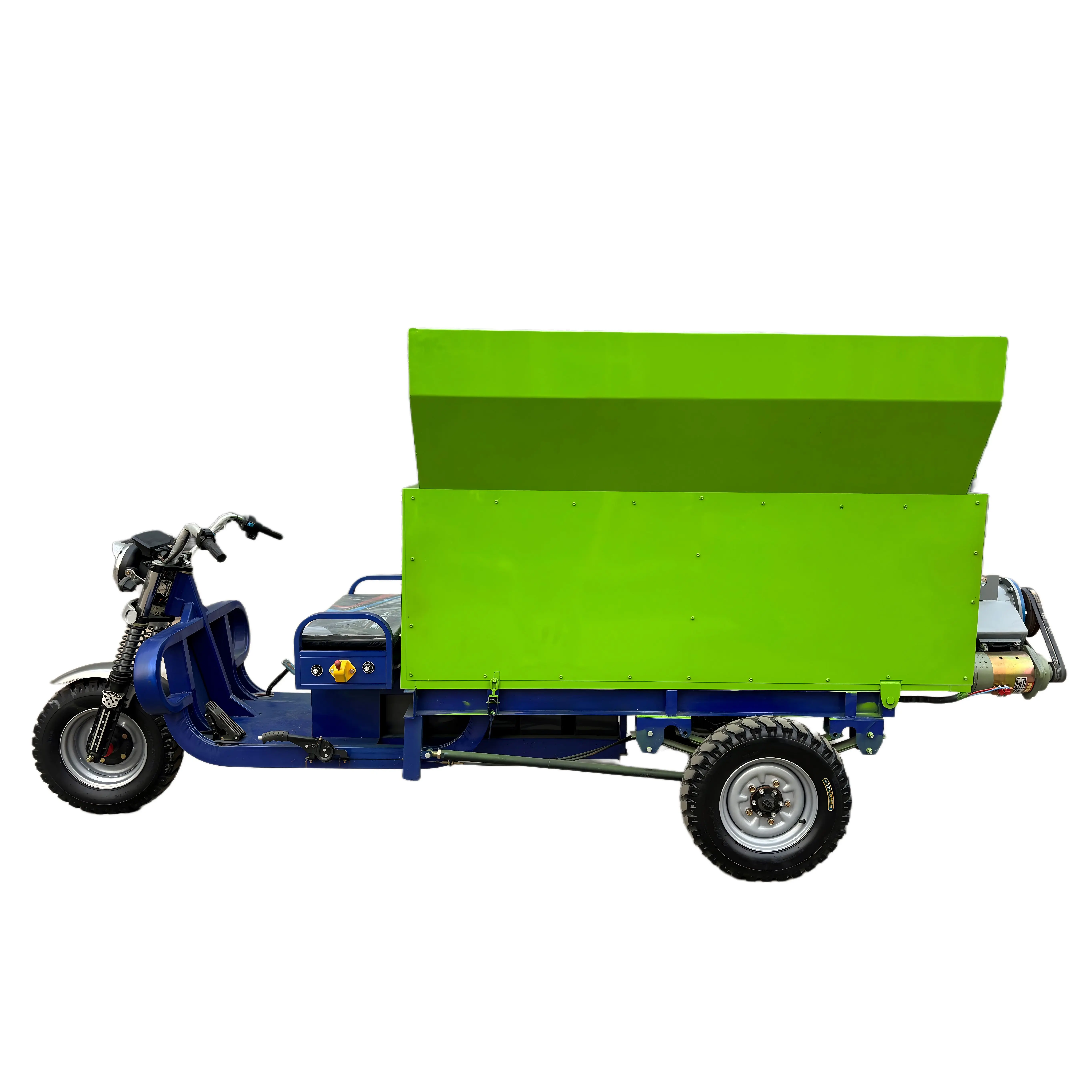 Automatic spreading Fertilizer and grain transport truck  Feed Mixing Tank