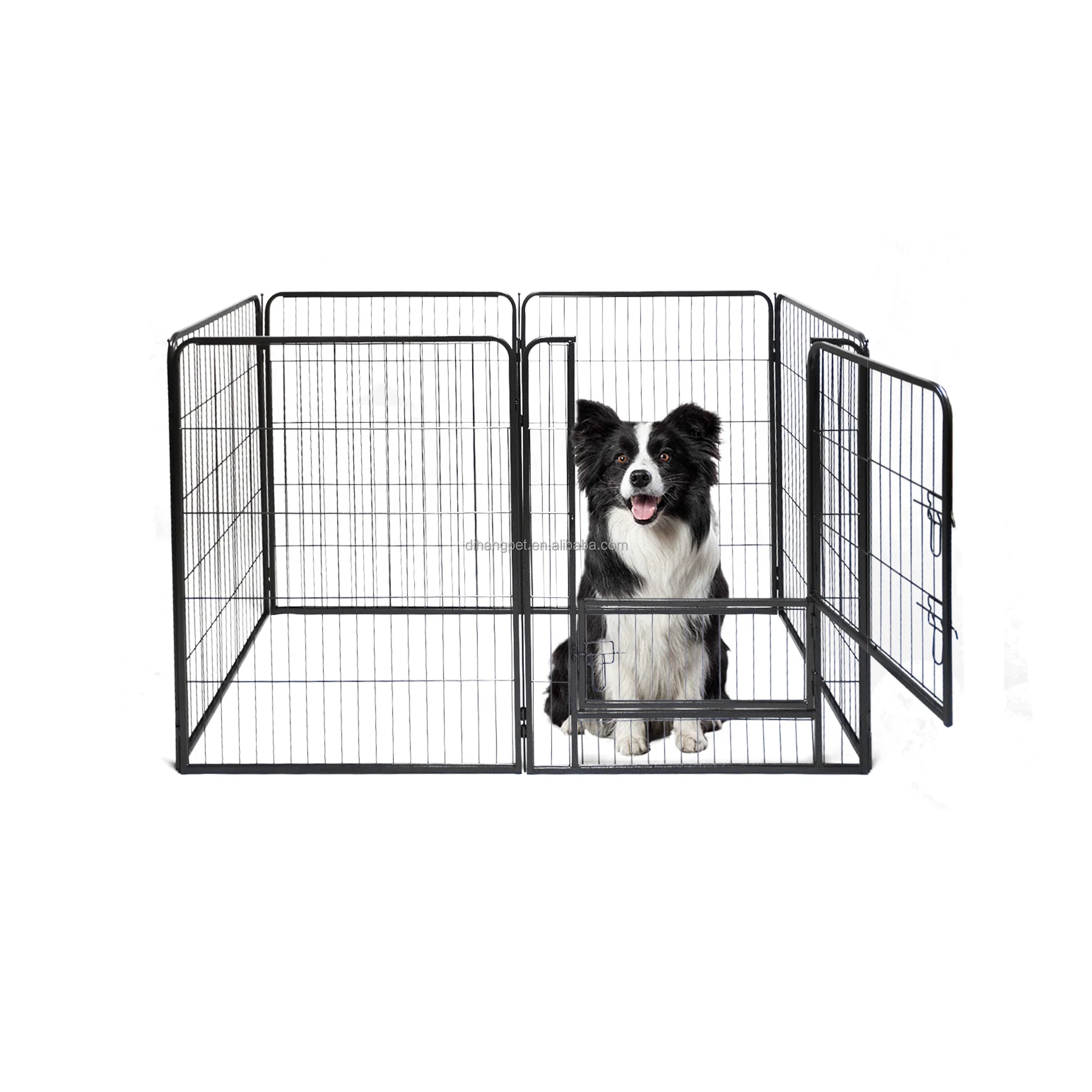 Design A Sturdy And Secure Metal Wire Pet Fence With A Dog Fence And 8