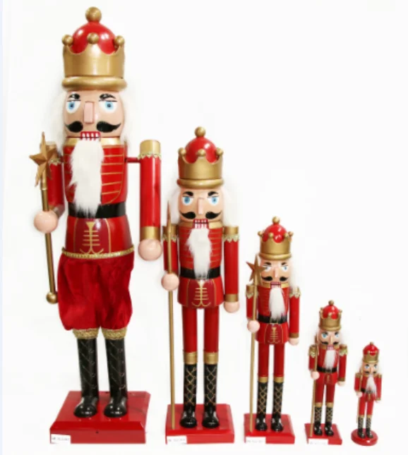 6ft Life Size Nutcracker Soldier Figurines Plastic Art Crafts Christmas