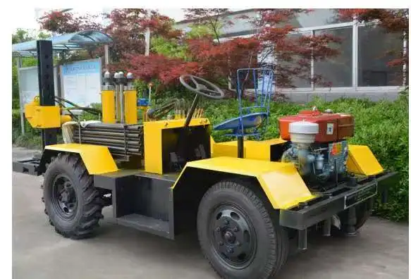 Soil Hydraulic Wheel Track Static Cone CPtu Penetrotaion Tester for Cone Tip Resistance and Side Wall Friction