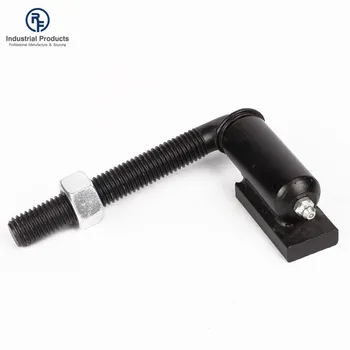 Paire De Charnières Porte J Bolt 3/4 Pouces - Industrielles, Noires, Très Solides