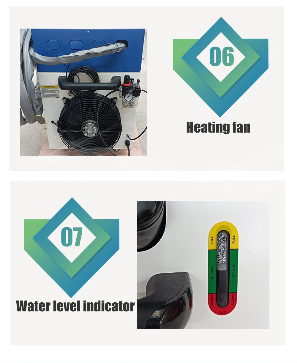 High Quality Portable Laser Cleaning Machine Metal Oil Paint Rust Removal 1000W 2000W 3000W Handheld Laser Cleaning Machine