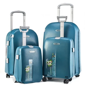 18" 21" 27" 31" PP 4 PCS Luggage Sets Travelling Cheap 4 Wheels Luggage Bags Travel Hand Carry on Luggage