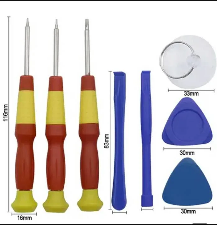 Customized Matching Set Opening Screen Pry Tools Screwdriver Repair Mobile Phone Disassemble Cell Unlock Repair Kit Tool
