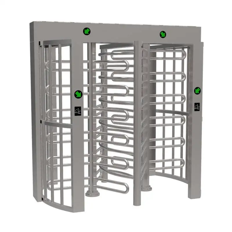 Full Height Turnstile Automatic Security Turnstile Biometric Turnstile Rotating Prison Cheap Double Door
