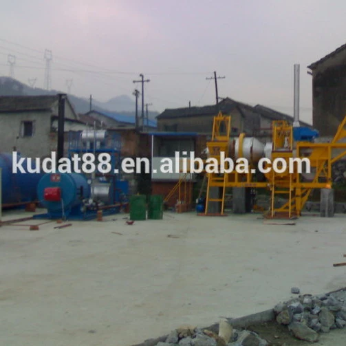 Mini Mobile Asphalt Batching Plant 10tons Per Hour