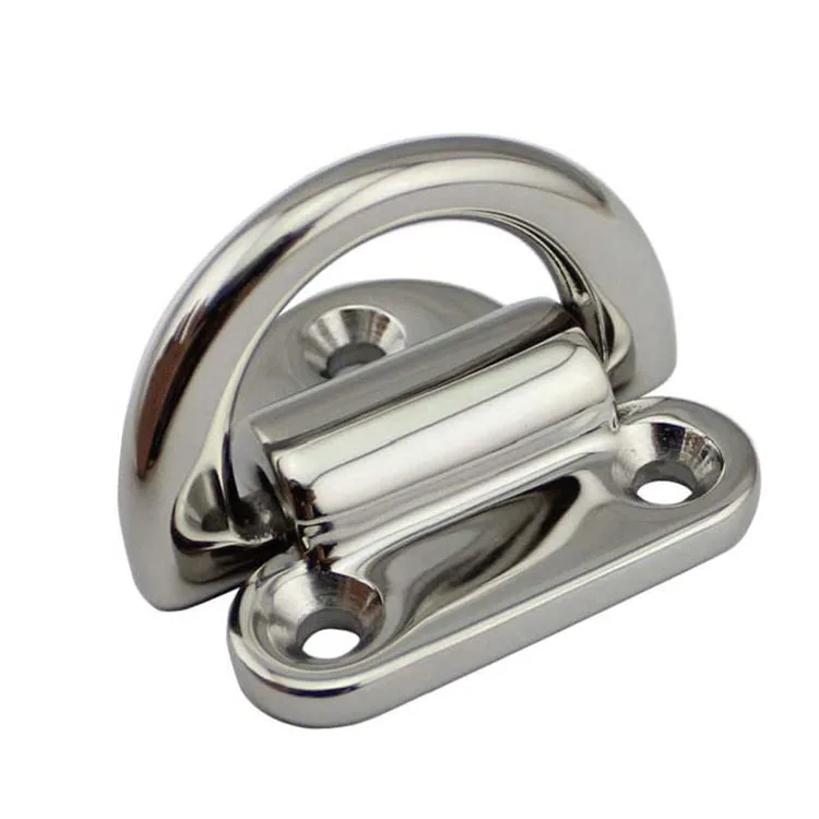 10Pcs Boot Top Pad Eye Deck Loop Tie Down 316 Stainless Steel Set Kit