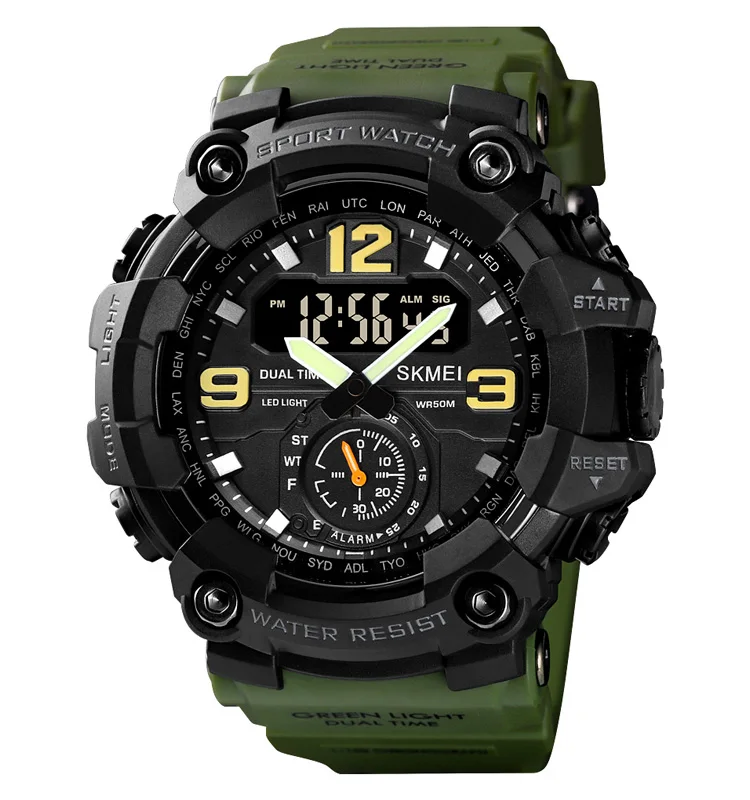 Militaer Uhr Herrenuhr Digital Wasserdicht Sportuhr Armbanduhr Wasserdicht  Herren Herrenuhren Digital