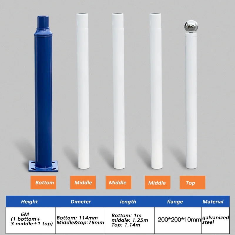 Новый дизайн, оцинкованный светодиодный уличный фонарь на солнечной батарее в раздельном стиле, садовый фонарь, столб, столб для лампы
