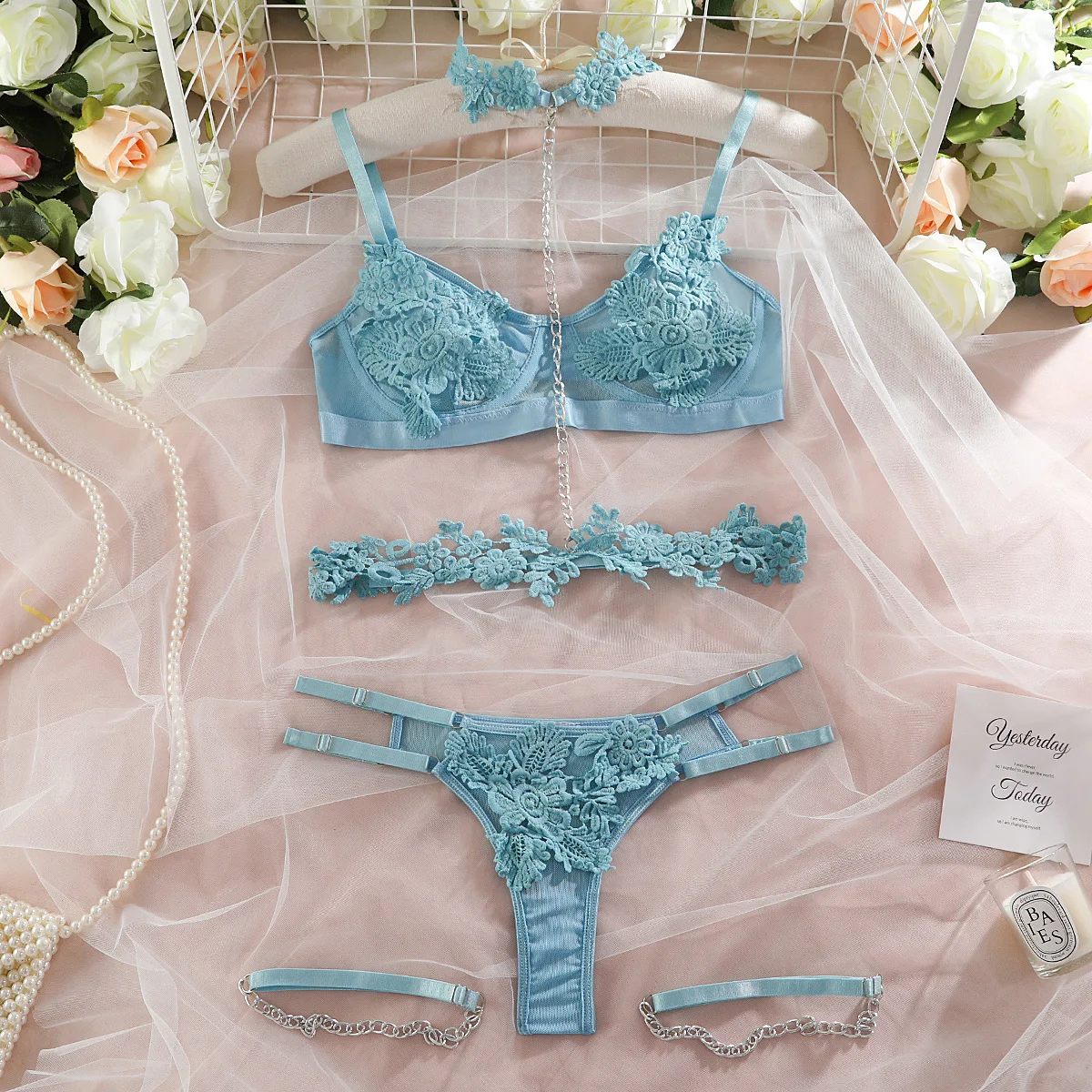 Bras For Women Lace Embroider Femme Support Large Brassiere Premium  Atmosphere Tops Underwear Sexy Lingerie C D DD E F Cup - AliExpress