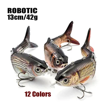 Cheery 130mm Multi Segment Fishing Lure 42g Robotic Jointed Multi Section Simulation Bait for River Fishing – Hard Lure – view 4