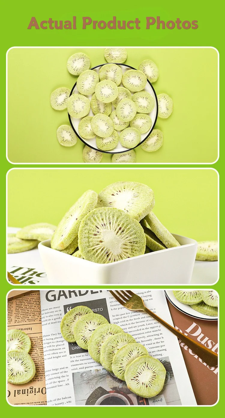Freeze Dried Kiwi Slices Bulk Supply | Wholesale Manufacturer H1de40bd6185844be8094e7e6b0311830N