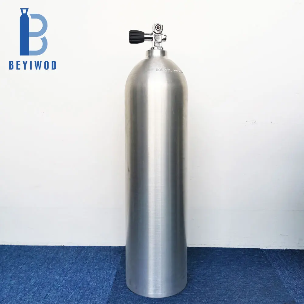 Bon prix 12L 3000psi équipement de plongée aluminium plongeur réservoir de cylindre d'oxygène