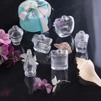 Custom Reusable Spray Empty Glass Bottle Travel Rectangle Shape Empty 15 ml Perfume Bottle