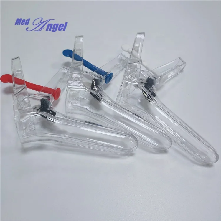 CE ISO13485 Disposable French Type Lighted Vaginal Speculum