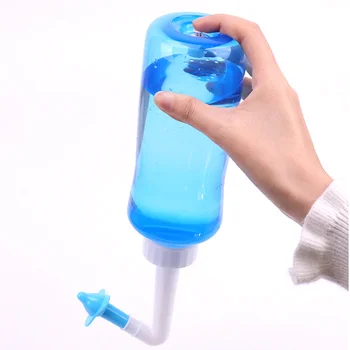 Top rated Sinus Navage neti pot adult Patent Portable Nasal Wash Bottle Nose Cleaner fpr child and adult