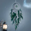 Moon feather starlight-green
