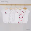 Set di mongolfiere rosse, 5 pezzi.