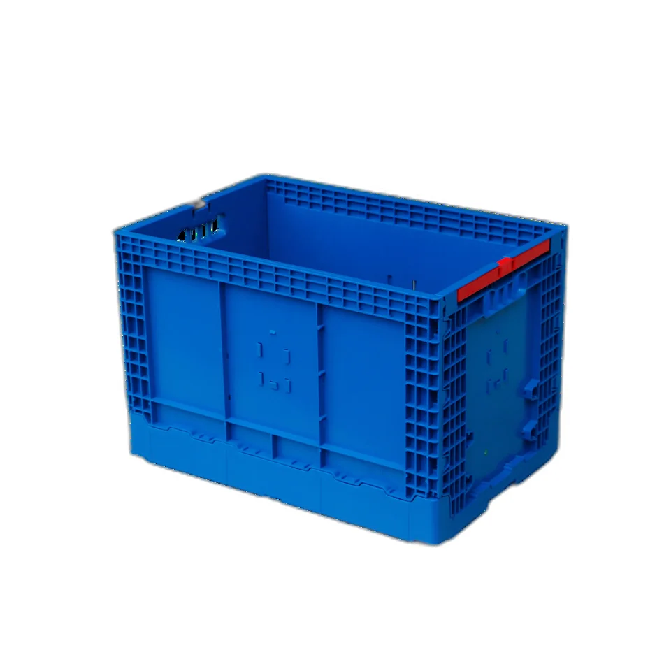 NEXARA Hot Sale HDPE 600*400*400mm collapsible crate series for Warehouse