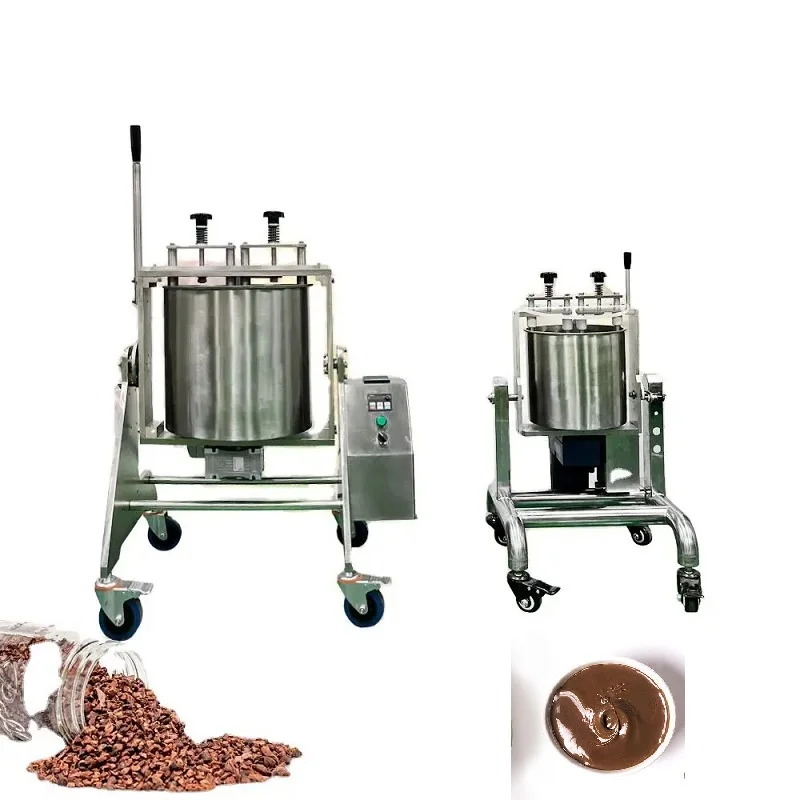 Mini Chocolate Melanger Cocoa Nibs Stone Grinder Chocolate Refiner Melanger Chocolate Making Machine