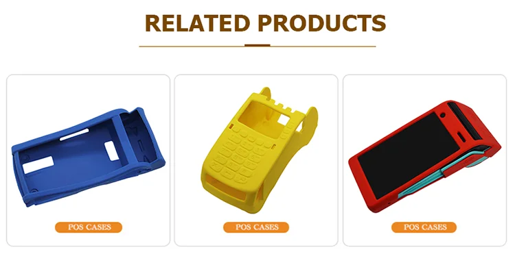 POS Terminal Case Custom Silicone Cover Waterproof Shockproof Cases For A920