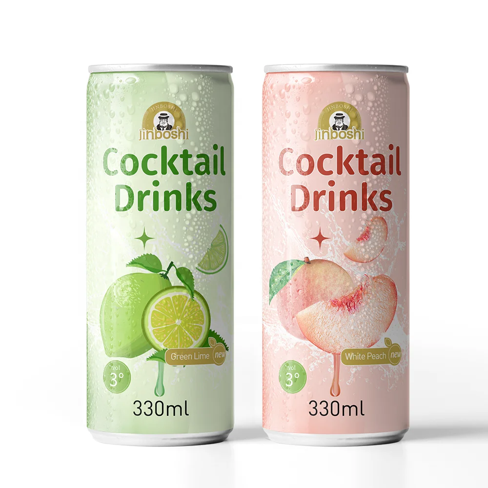 Oem Canned Exotic Cocktail Drinks Vodka Blandy Wisky Flavored Wine 8%vol Alcoholic Mixed Cocktail Beverage Drink
