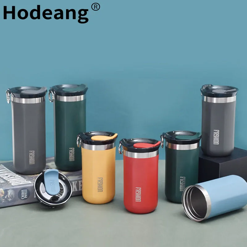 Outdoor Double Wall Stainless Steel 350ml 450ml Green Vacuum Insulated