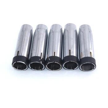 5 Pcs Stainless Steel Shield Cups of 24KD Binzel MAG MIG Welding Torch MAG CO2 Welding Machine/Tools Accessories