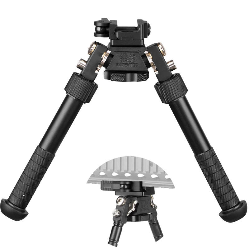 BT10-LW17 V8 Atlas 360 Degrees Adjustable Precision Bipod QD