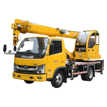 New designed 5 tons mobile truck crane lifting crane truck