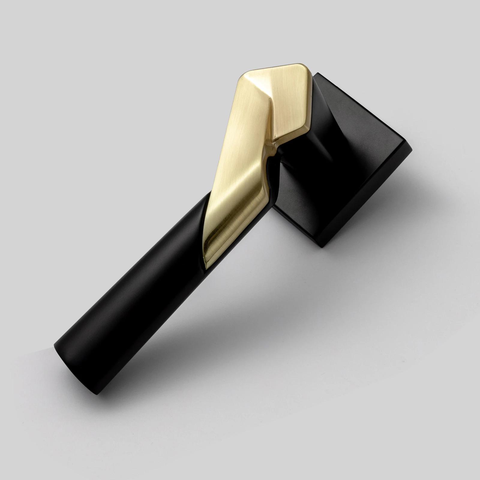 Tido Matte Black / Gun Metal Economy Zinc Alloy Interior Door Handle