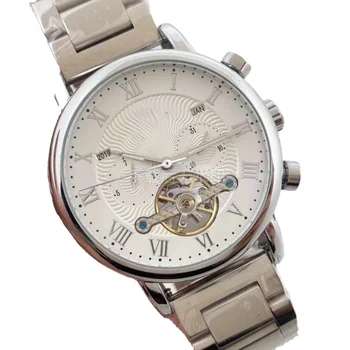 Solid Stainless Steel Automatic Mechanical Watch for Men