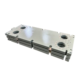 High viscosity fluids Manufacturing Wide gap 8mm plate heat exchanger with food grade gasket for sugar molasses