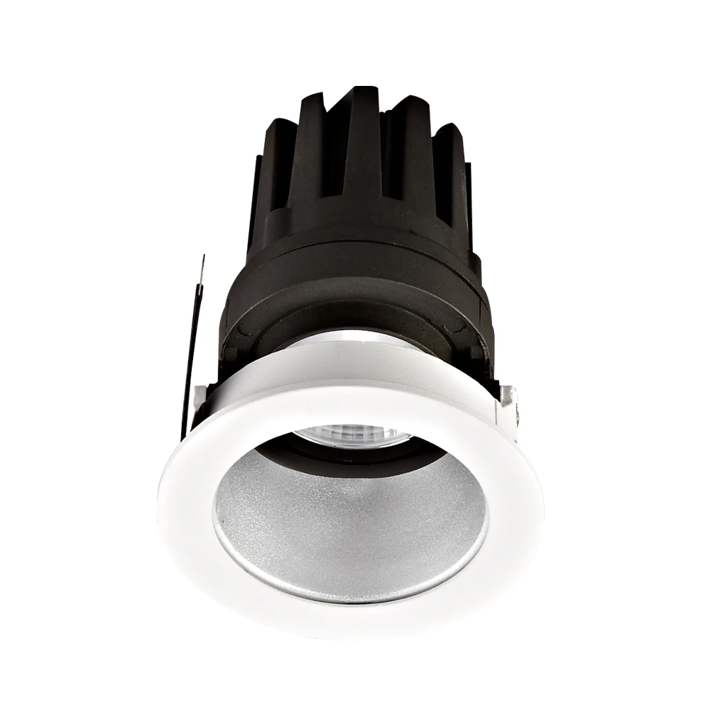 Круглый Точечный светильник, двойная Светоотражающая эффективность, 30 Вт, регулируемый светодиодный встраиваемый Точечный светильник 3000K, мягкий настенный светильник, светильник