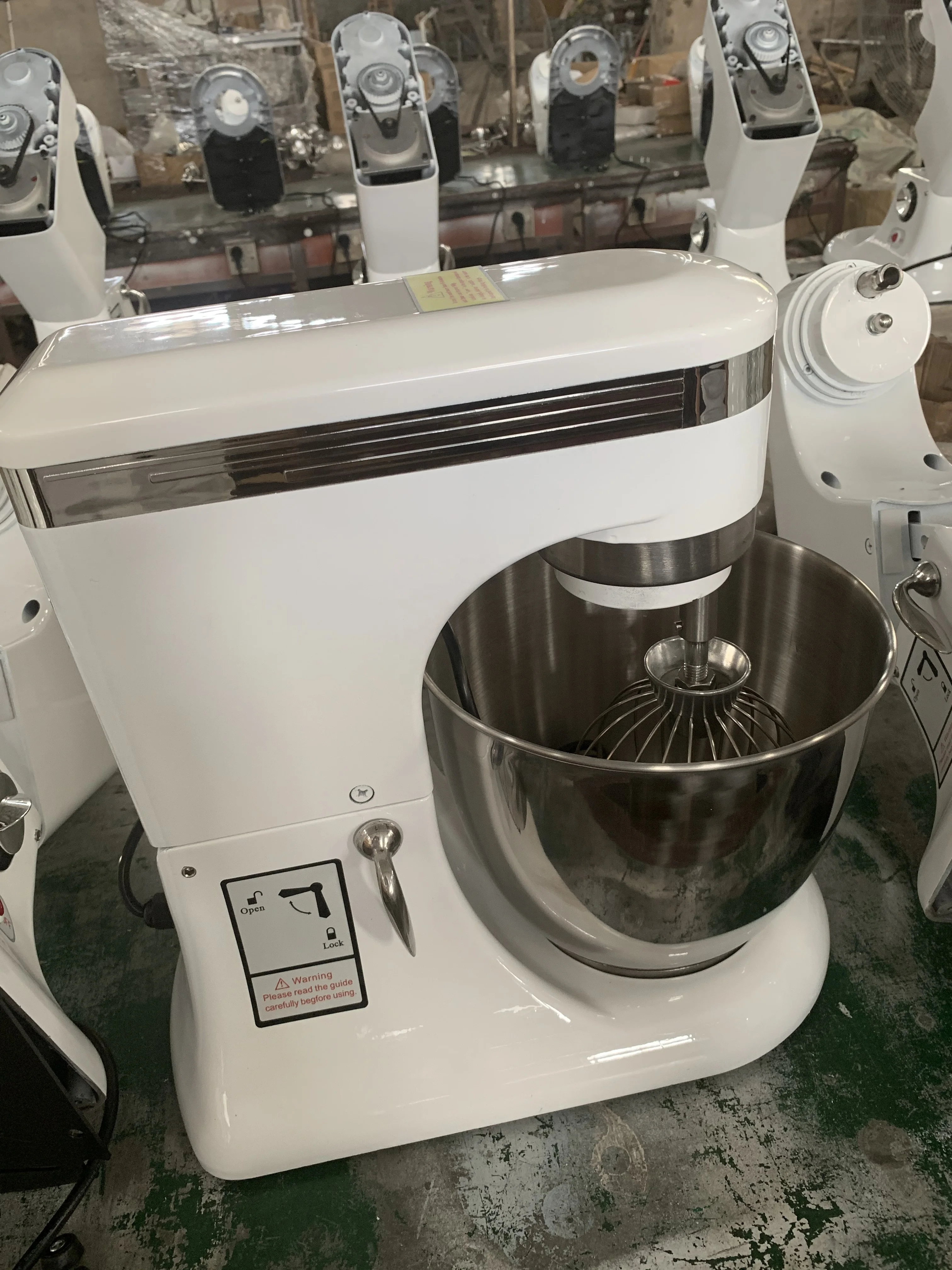 食器 Kazumin Keukenmachine Groot - 7 Liter Elektrische Food Mixer