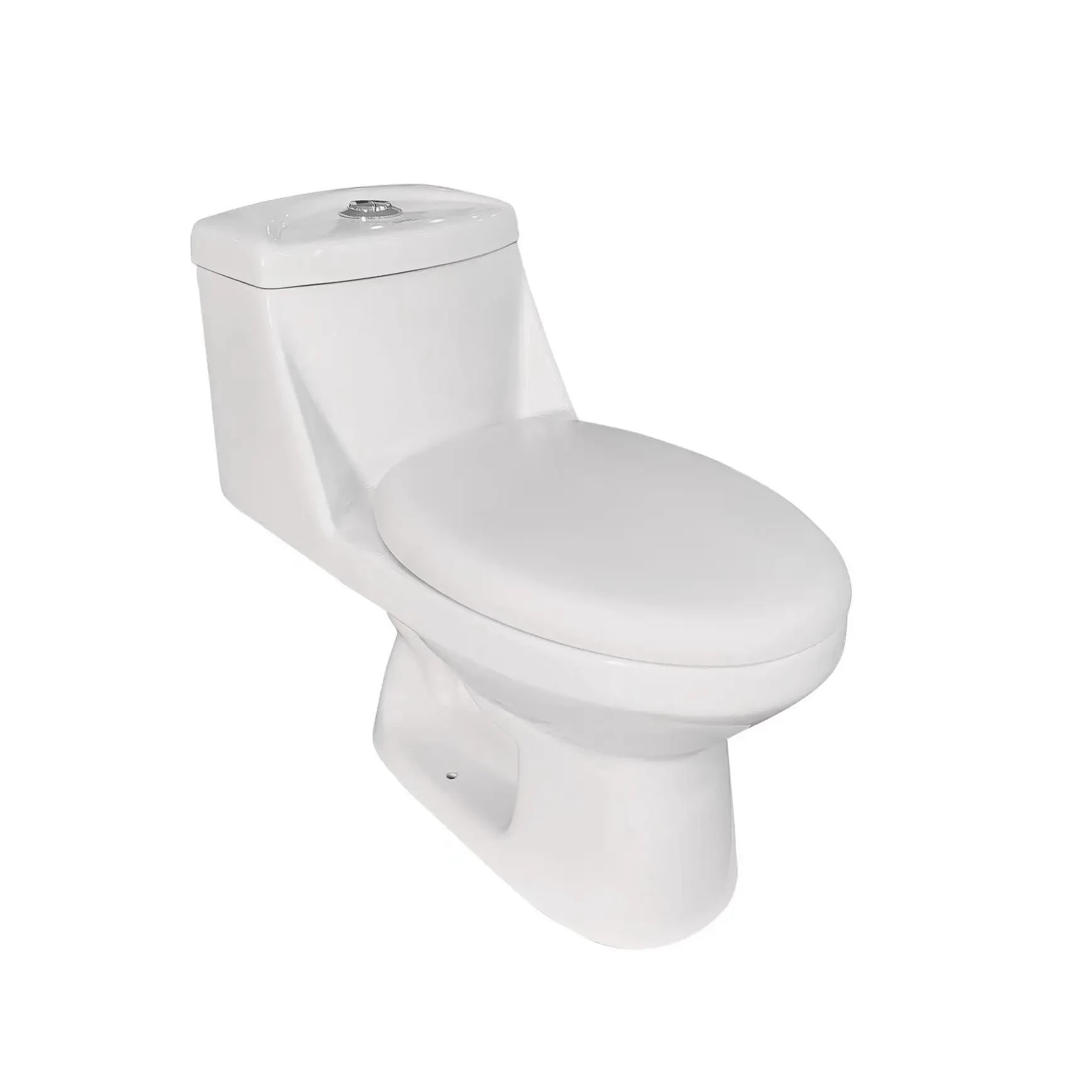 South American Hot Siphon S Trap 300 mm One Piece Toilet Economic Ceramic Toilet Factory Direct Sale Toilet