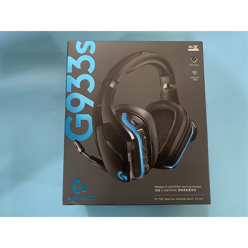 Headphone Logitech G933s Wireless Surround Sound Logitech G933