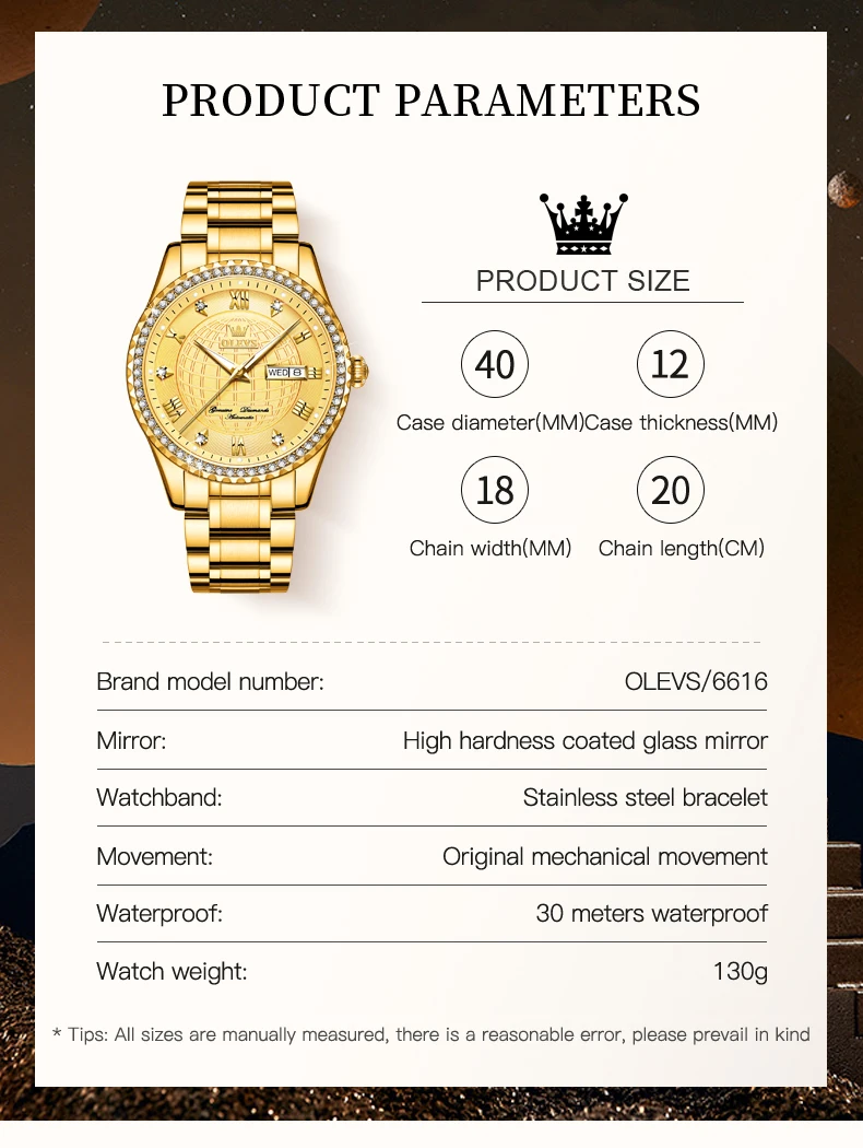 Olevs Wrist Watch Men | GoldYSofT Sale Online