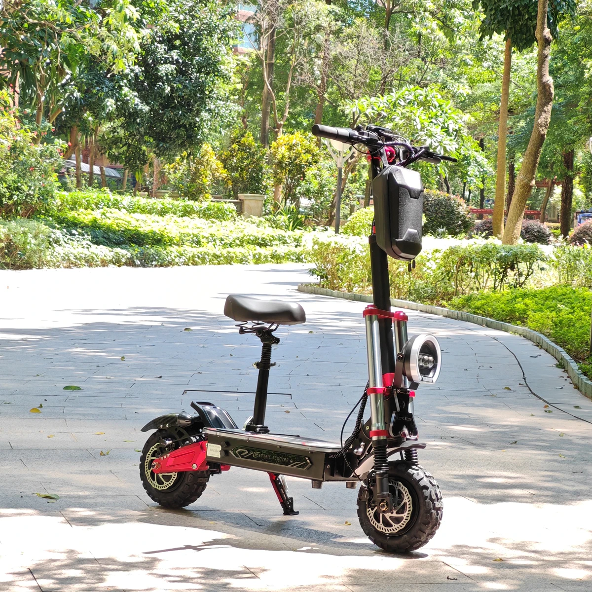 BOYUEDA S5-11 Electric Scooter 6000W Dual Motor 60V 38AH Large Battery 120KM Foldable Human Height Smart Digital Germany/Poland