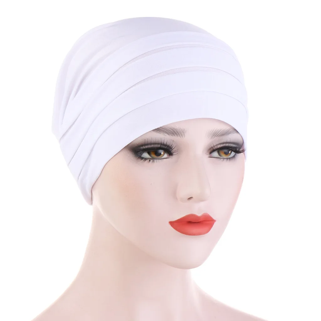 ハット [YOUR SASSY] durag turban layered cap Durag Turban Layered Cap - YOUR SASSY | 60% - Asian Fashion