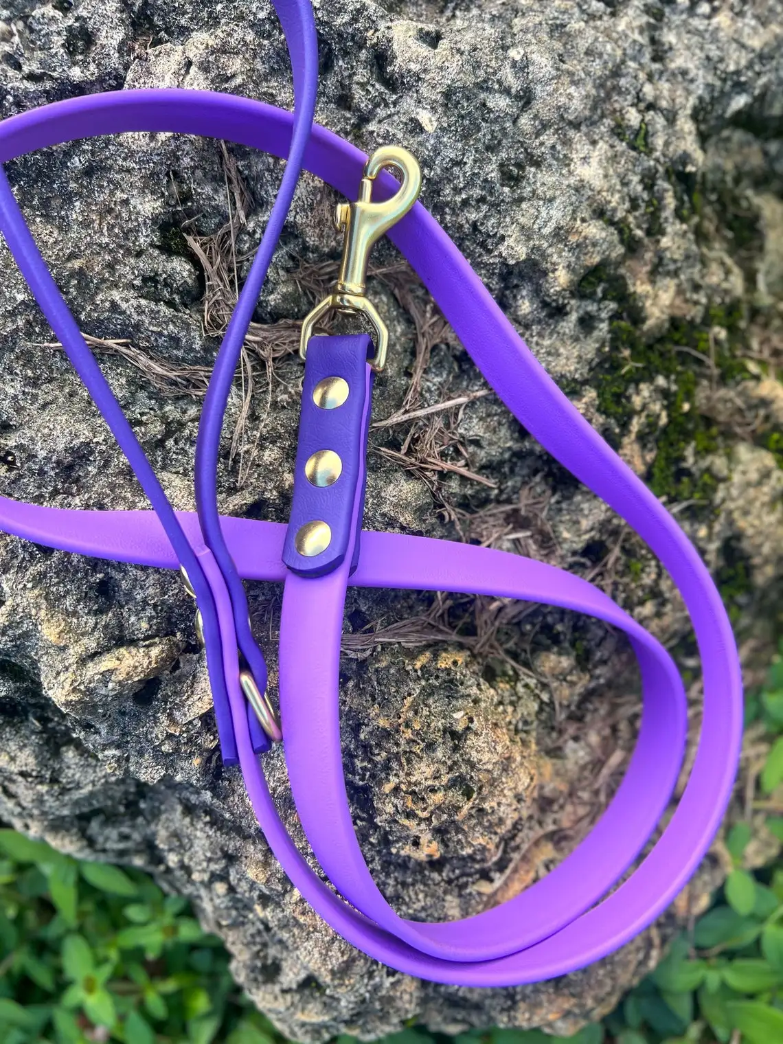 Luxury Rubber Silicone Coated bing Dog Long Lead Grade Custom