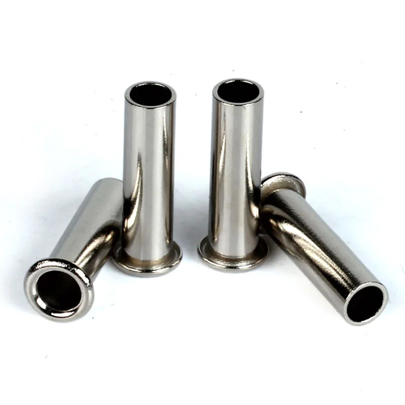Pipe Type Tubular Rivets Nickel Plated Customized Hollow Rivets