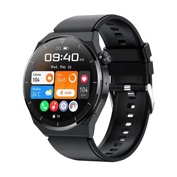Smart watch with nfc Men AMOLED 390*390 HD Screen Heart Rate Call IP68 Waterproof Men SmartWatch For Huawei Xiaomi