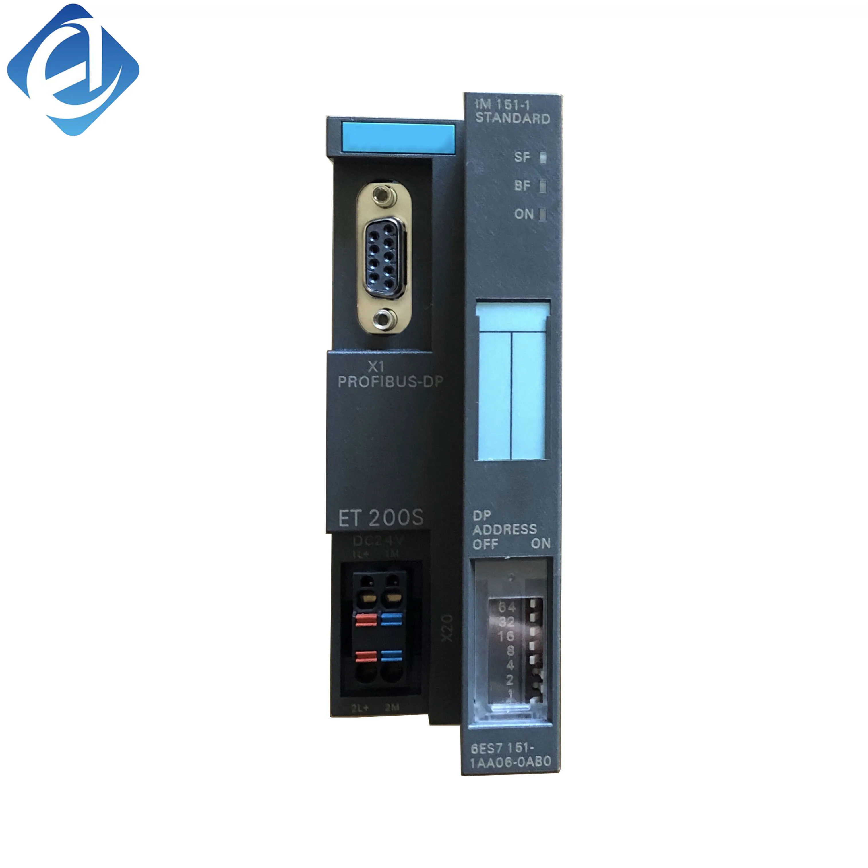 New Original 6ES7 151-1BA02-0AB0 6ES7151-1BA02-0AB0 interface module for Siemens SIMATIC ET200S distributed I/O system. Supports PROFIBUS DP communication, high-speed data transmission, hot-swappable design and reliable signal isolation. 