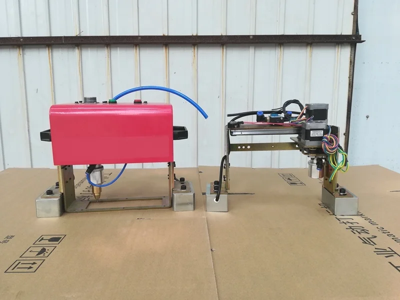 Discounted Price Portable Dot Peen Marking Machine Computerized Dot Pin Stylus Punching Machine for Letter Marking