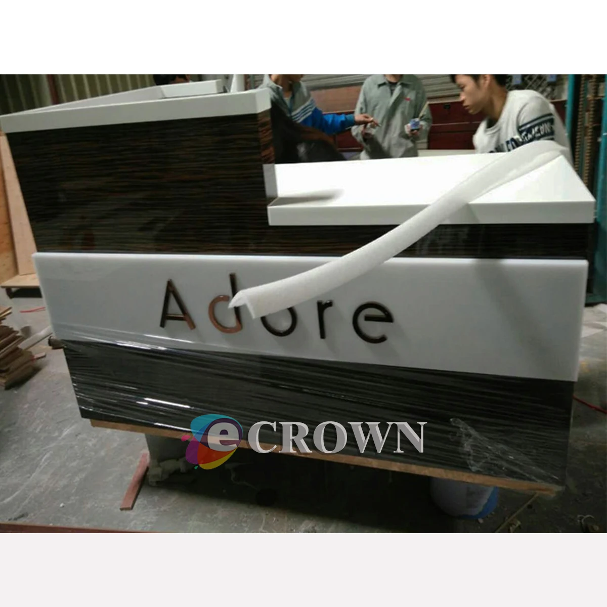 Front Desk Porregister Table for Mall showcase Front Desk OEM