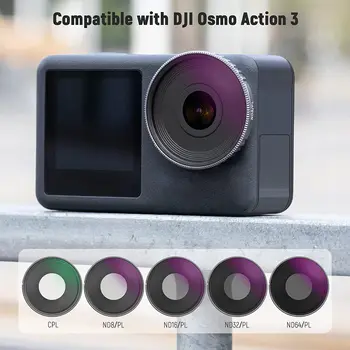 NEEWER 5 Pack ND/CPL Filter Set Camera Lens Filter  Action Camera Lens Filter for  Osmo Action 3 detail image