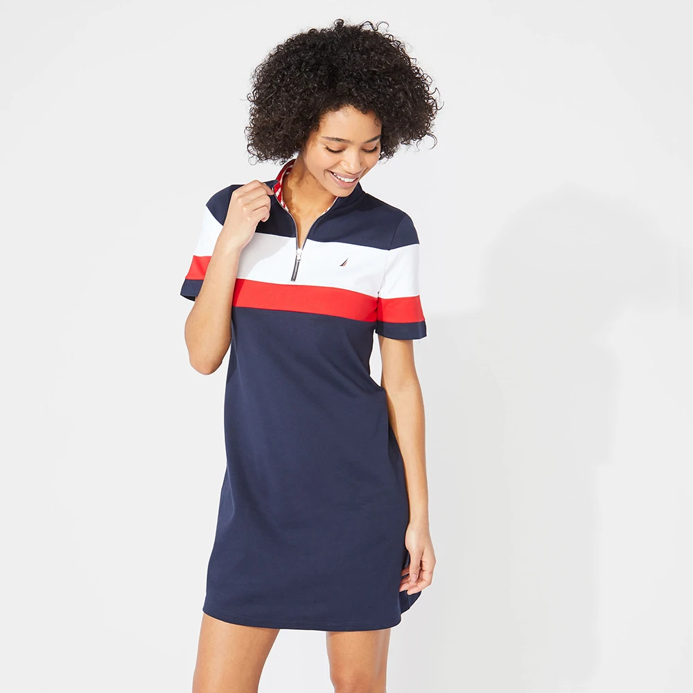 レディースウェア Sleeve Polo Dress Swing Control Pique Short Sleeve Polo Dress